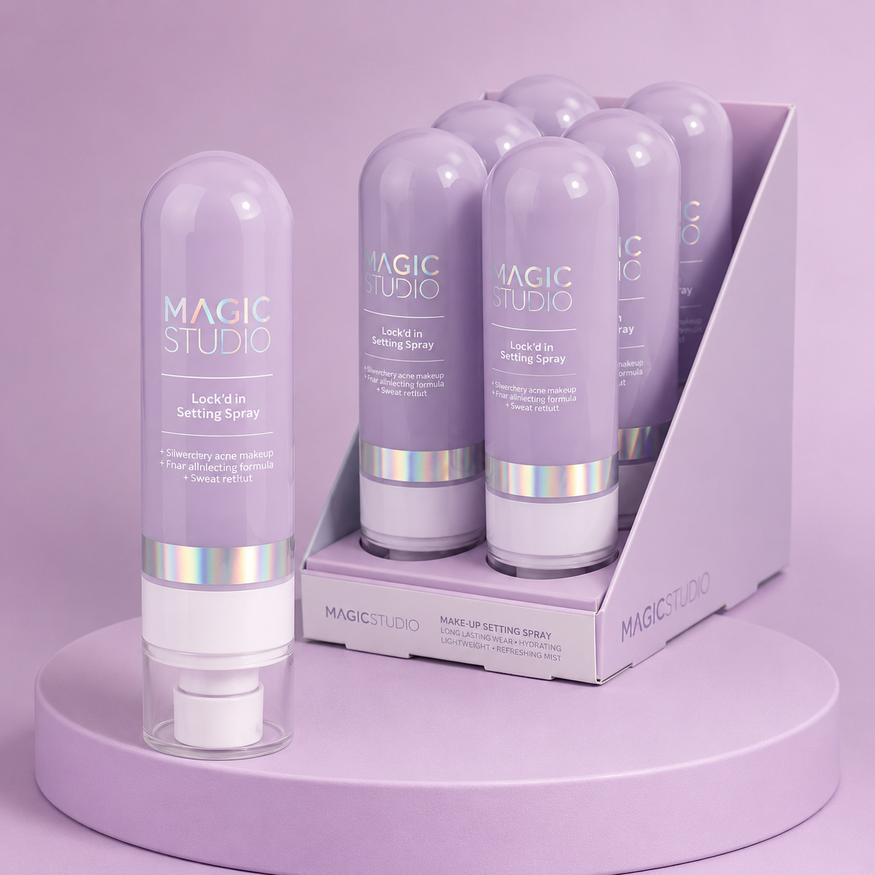 Magic Studio Lock It In Setting Spray – Spray Fijador de Maquillaje