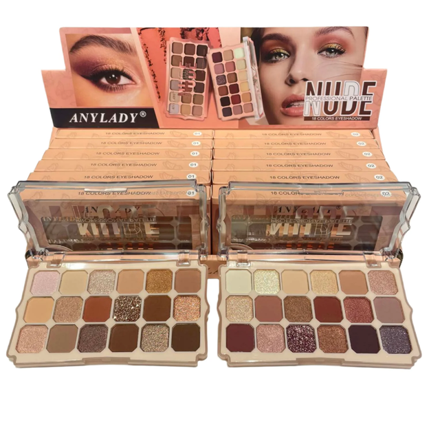 Paleta de sombra de ojos
