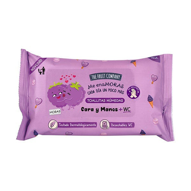 Toallitas Húmedas The Fruit Company – Aroma Mora