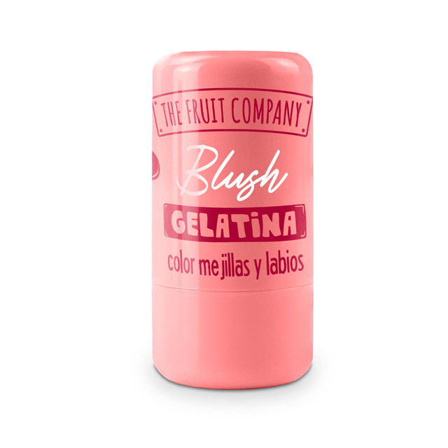 Blush gelatina sandía mejillas y labios