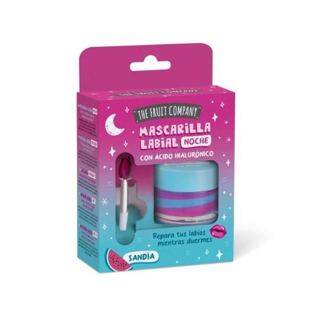 The Fruit Company Mascarilla Labial de Noche Sandía con Ácido Hialurónico