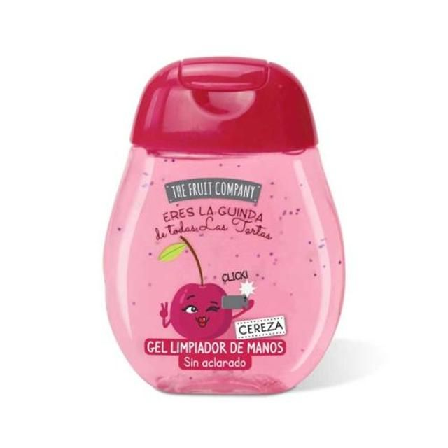 The Fruit Company Gel Limpiador de Manos Cereza – Sin Aclarado 45 ml