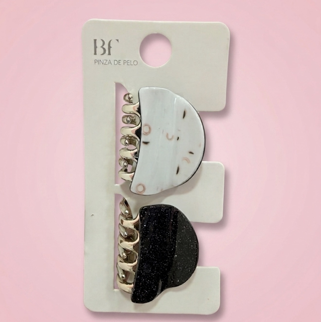 Pinza para el cabello dúo
