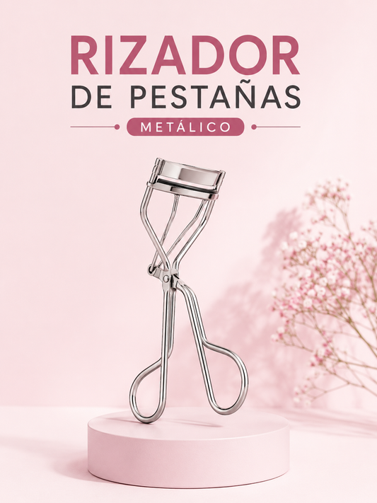 Rizador de pestañas metalico