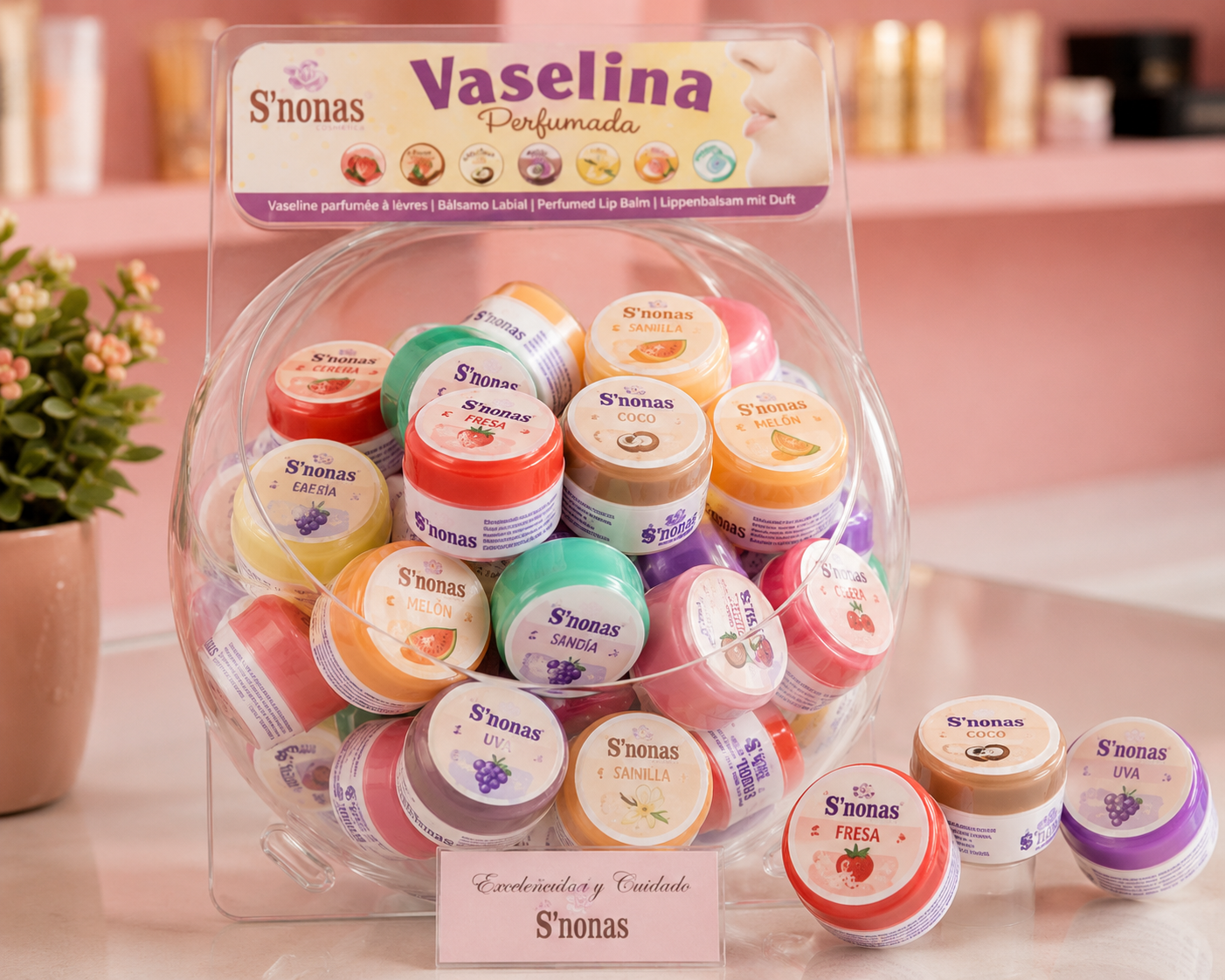 Bálsamo Labial Perfumado S’nonas