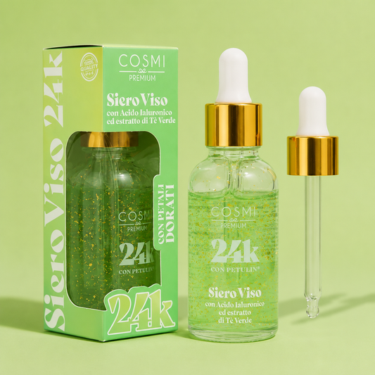Suero Facial Té Verde 24K – Cosmi Milano