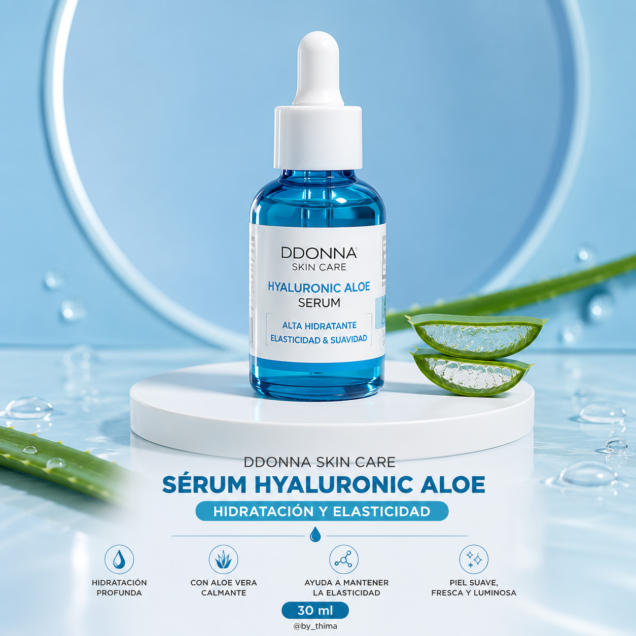 Sérum Facial Hyaluronic Aloe – Hidratación y Elasticidad