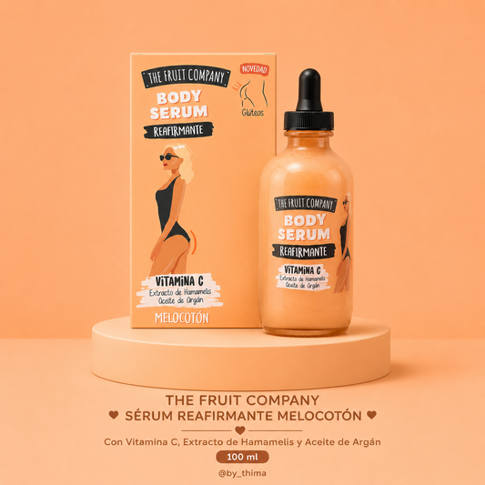 Body Serum Reafirmante Melocotón con Vitamina C – The Fruit Company