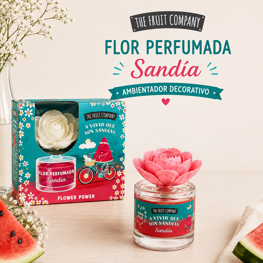 Flor Perfumada Sandía – The Fruit Company | Ambientador Decorativo para Hogar