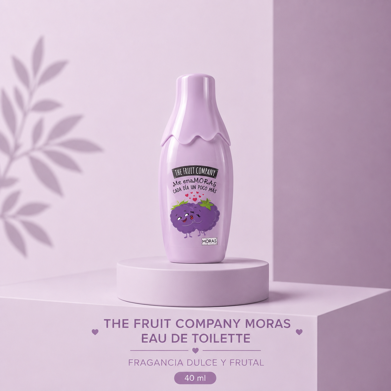The Fruit Company Eau de Toilette Moras 40 ml – Fragancia Dulce y Frutal