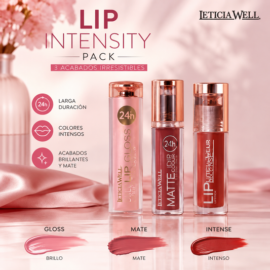 Kit de labios color rosa