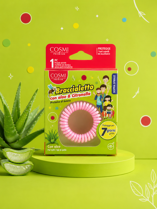 Pulsera con Aloe Vera y Citronela – Protección Natural
