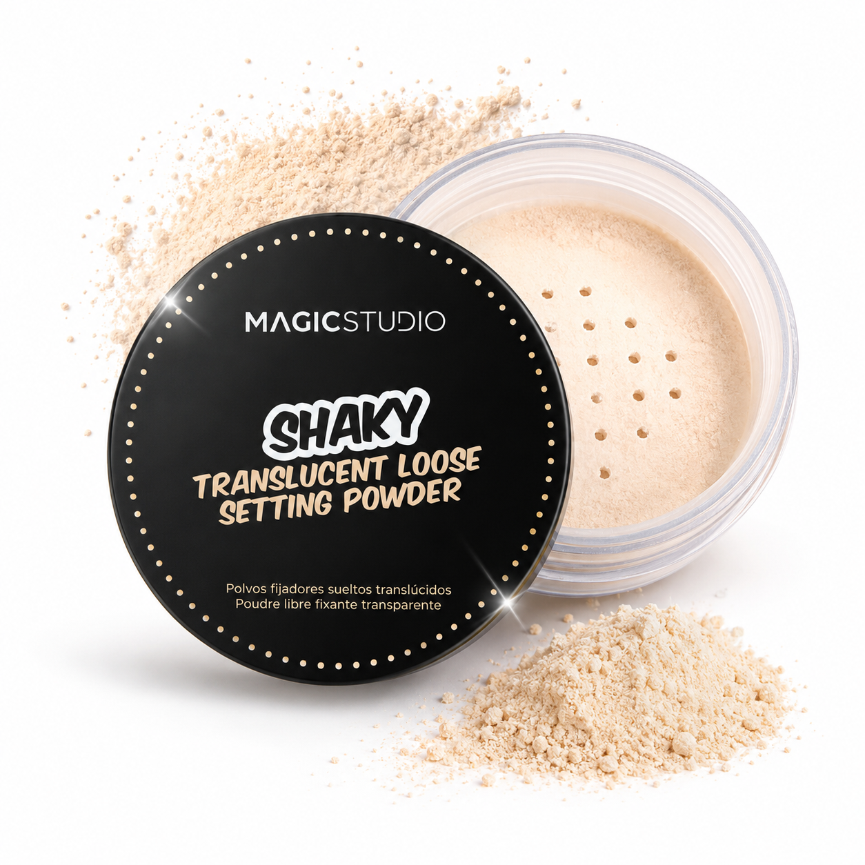 Polvos Sueltos Translúcidos Shaky – Magic Studio
