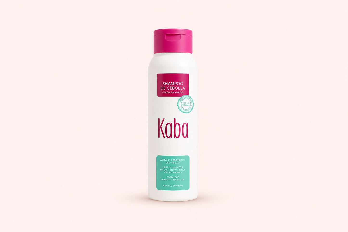 🧅 Champú de Cebolla Kaba – Fortalece y Estimula el Crecimiento del Cabello