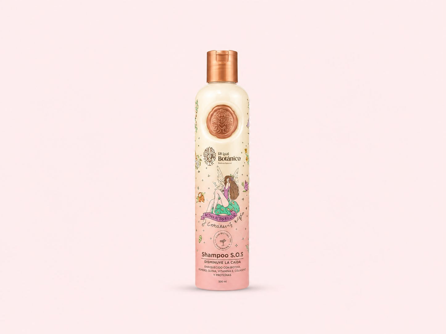 Ritual Botanico Shampoo Ultra Reparador S.O.S De Cebolla Y Argan, Sin Sal Ni Sulfatos, Natural, Ayuda Al Crecimiento, Repara Cuero Cabelludo Maltratados, Seco O Con Alisados 400ml, Clear
