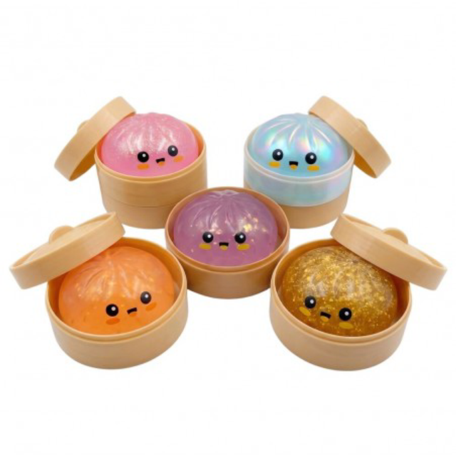Squishy pequeño purpurina