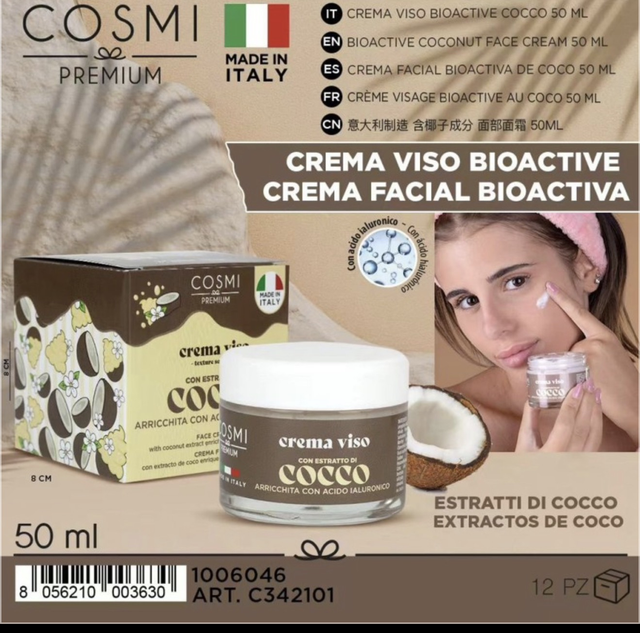 Crema facial Cosmi coco