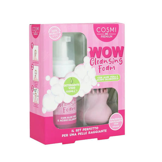Kit de limpieza y cepillo exfoliante Cosmi p