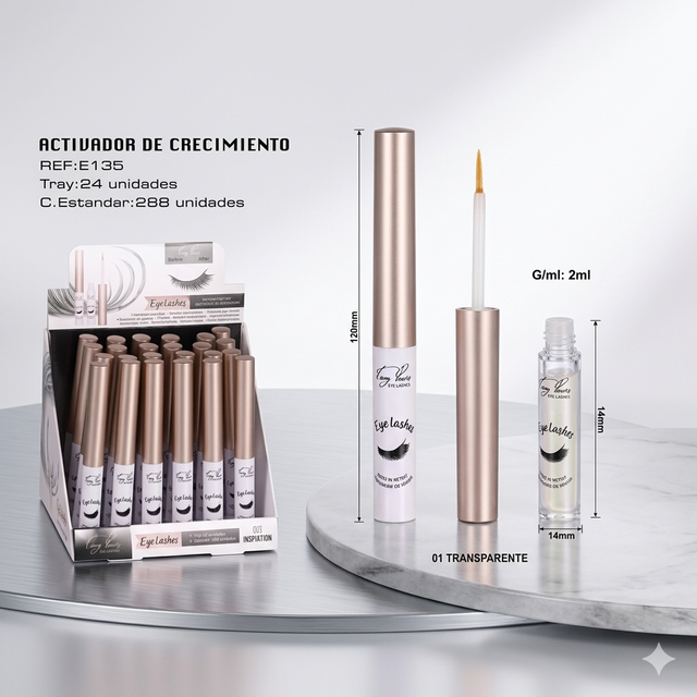Sérum Activador de Crecimiento para Pestañas y Cejas – 2 ml