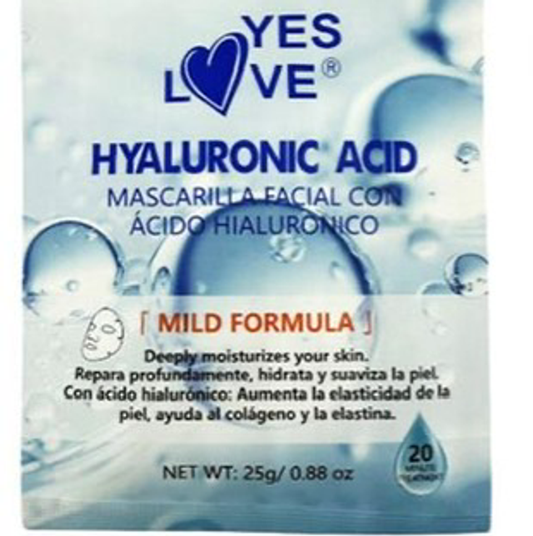 Mascarilla facial ácido hylauronico