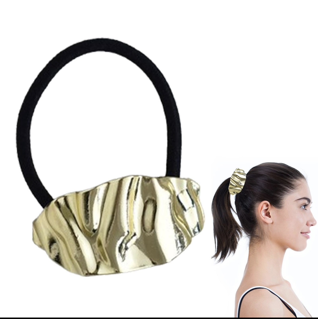 Coletero con accesorio dorado