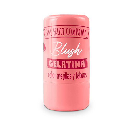 Blush gelatina sandía mejillas y labios