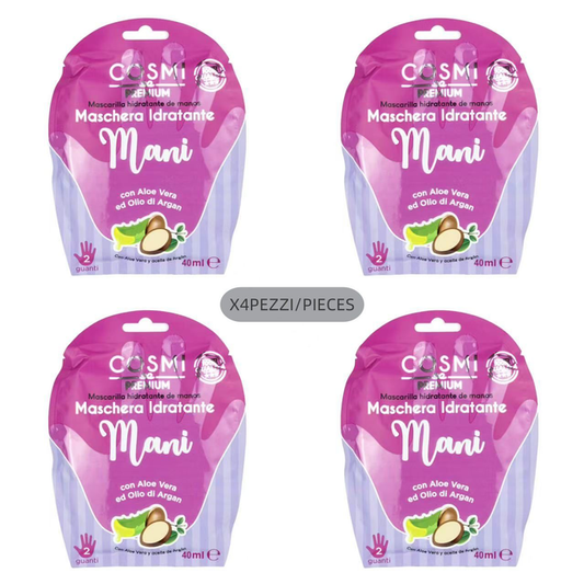 Mascarilla facial UND Aloe vera y argan