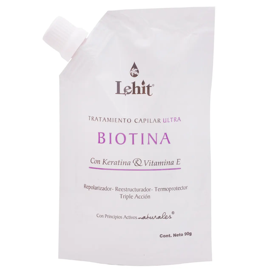 Tratamiento capilar lehit con biotina 90g
