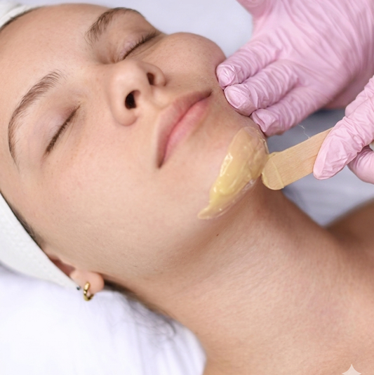 Depilación labio superior y mentón