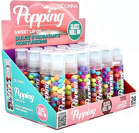 Aceite labial popping