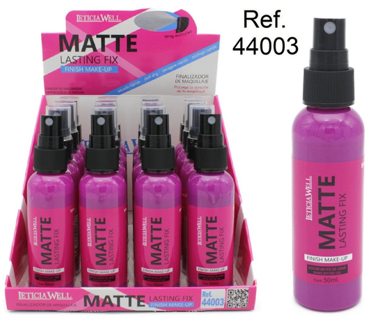 Fijador de maquillaje Matte Leticia well
