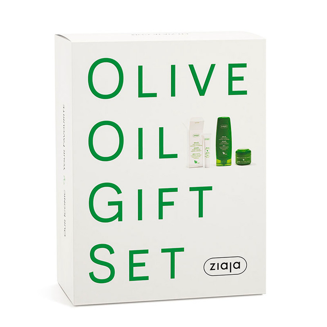 Estuche cuidado facial  con aceite oliva