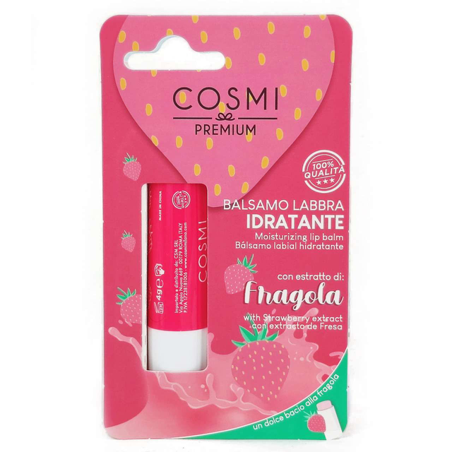 Labial hidratante rosa