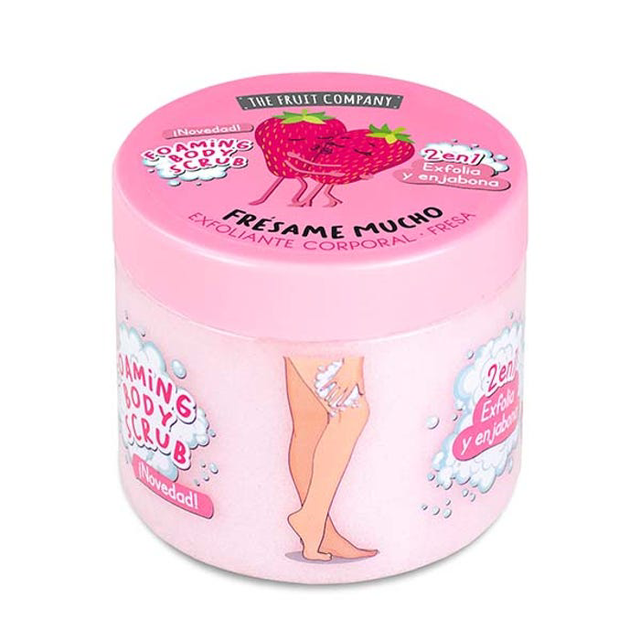 Exfoliante corporal fresa