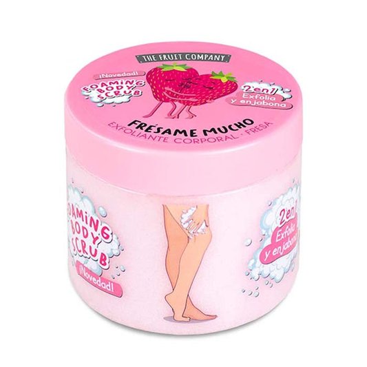 Exfoliante corporal fresa