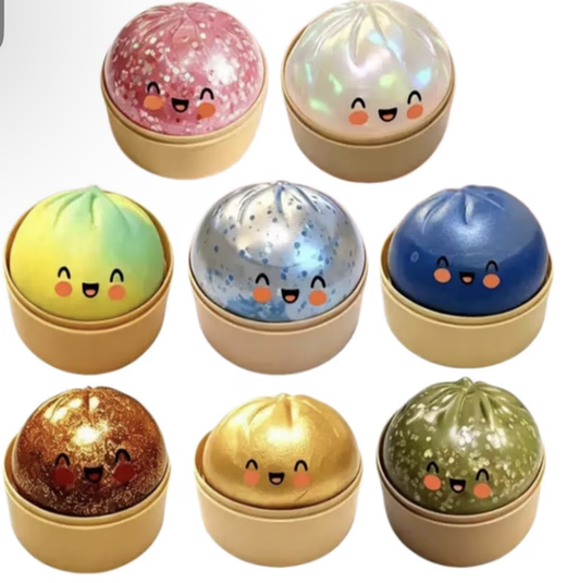 Squishy con luz /misterio /purpurina