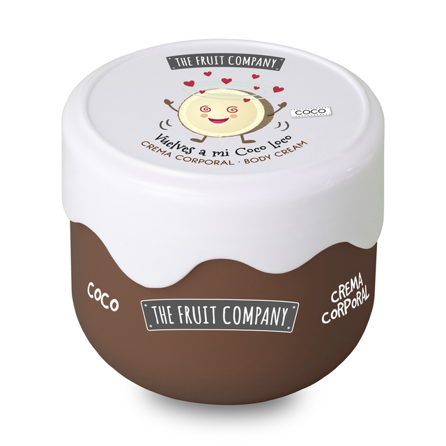 Crema corporal vitamina E coco