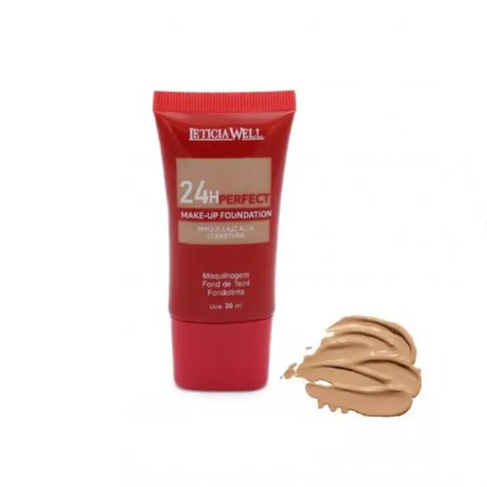 Base maquillaje 24H Leticia well