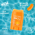 Protector solar stick coconut