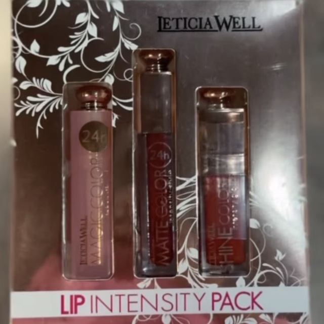 Kit de labios color rosa