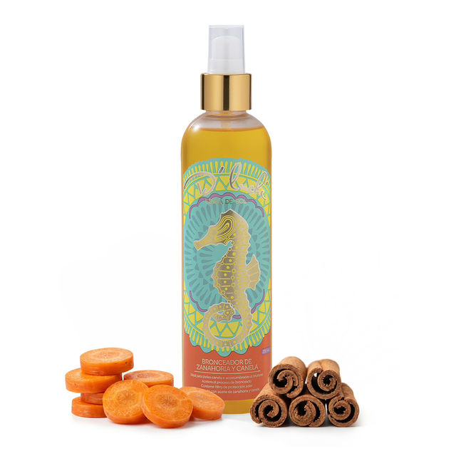 Bronceador de zanahoria y canela D’LUCHI