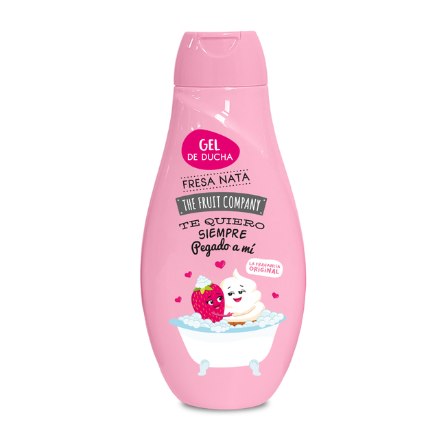Gel de ducha fresa nata