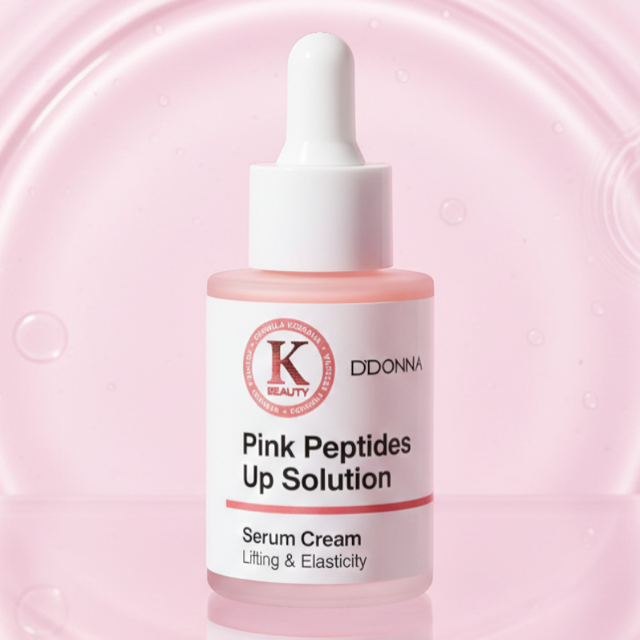 Suero Facial Coreano Pink Peptides Up Solution