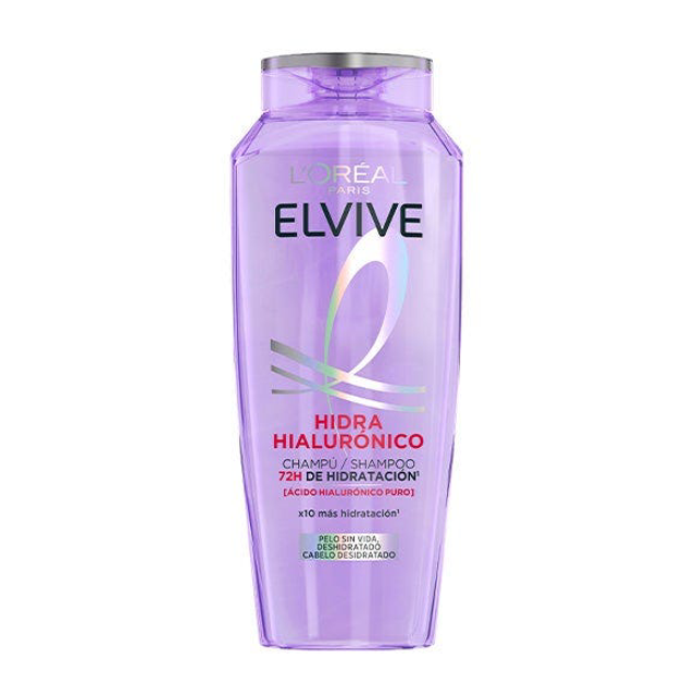 💜 Champú Elvive Hidra Hialurónico – Hidratación Intensa 72H