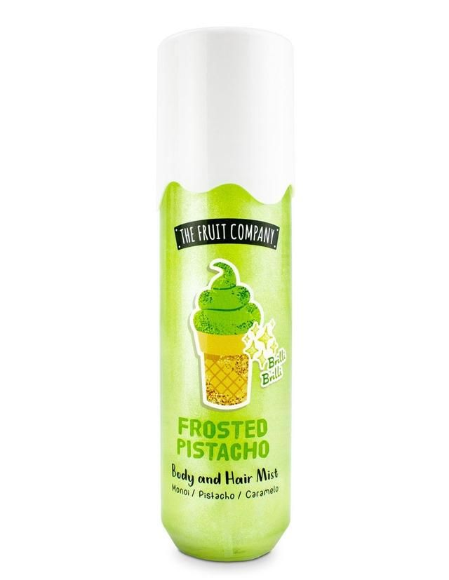 The Fruit Company Body & Hair Mist Frosted Pistacho – Bruma Corporal y Capilar con Brillo