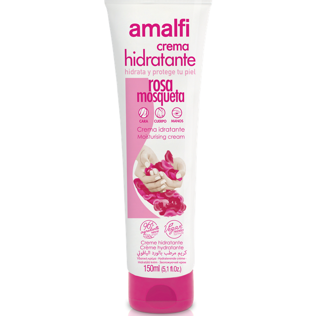 Crema corporal rosa mosqueta amalfi