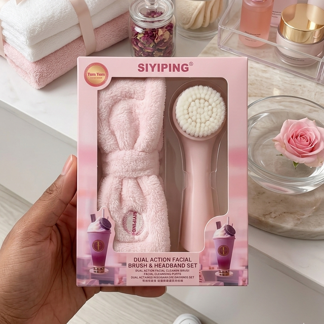 Set de cepillo facial / cinta